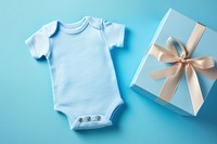 Gift blue box celebration. AI generated Image by rawpixel.