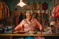 Thrift shop adult happy entrepreneur. AI generated Image by rawpixel.