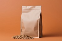 Brown food bag ingredient. AI generated Image by rawpixel.