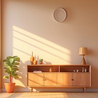 Architecture furniture sideboard building. 