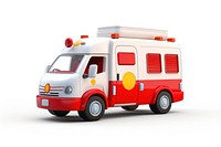 Ambulance vehicle van bus. 