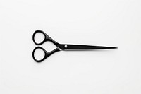 Scissors black white background equipment. 