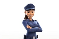 Smiling cartoon female adult. AI generated Image by rawpixel.