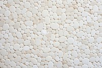 Pattern circle pebble white. 