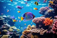 Underwater fish aquarium outdoors. AI generated Image by rawpixel.