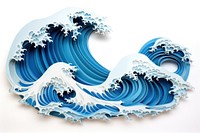 Pattern nature ocean wave. 