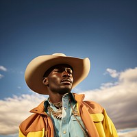 Portrait cowboy adult photo. AI generated Image by rawpixel.
