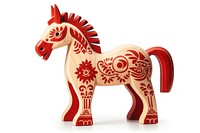 Dala horse figurine mammal animal. 