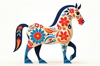 Horse mammal animal art. AI generated Image by rawpixel.