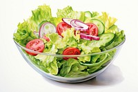 Vegetable lettuce salad plant. AI generated Image by rawpixel.