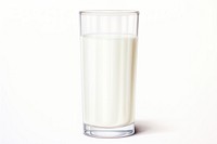 Glass milk drink dairy. AI generated Image by rawpixel.