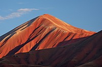 Mountain outdoors nature desert. 