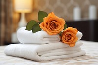 Flower towel plant hotel. 