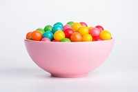 Bowl confectionery candy food. 