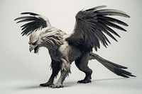 Sculpture vulture animal bird. AI generated Image by rawpixel.