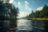 Wilderness landscape outdoors nature. AI generated Image by rawpixel.