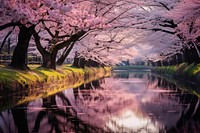 Blossom landscape outdoors nature. 