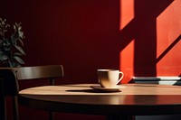 Furniture saucer coffee table. 