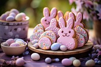 Dessert cookie easter food. AI generated Image by rawpixel.