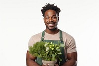 Gardening gardener smile adult. AI generated Image by rawpixel.