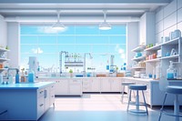 Laboratory furniture kitchen science. 