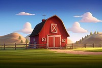Barn architecture building outdoors. AI generated Image by rawpixel.