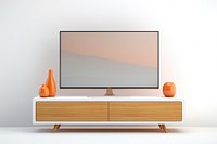 Television sideboard furniture screen. AI generated Image by rawpixel.