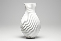 Vase porcelain white simplicity. 