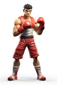 Boxing punching sports adult. AI generated Image by rawpixel.