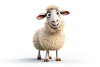 Sheep livestock cartoon animal. AI generated Image by rawpixel.