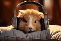 Animal headphones mammal rodent. 