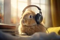 Headphones animal headset mammal. 