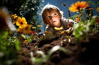 Flower garden plant gardening. 