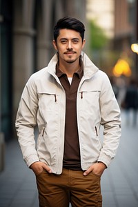 Jacket outdoors fashion shirt. 