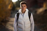 Portrait outdoors jacket adult. AI generated Image by rawpixel.