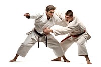 Judo fighting sports karate. AI generated Image by rawpixel.