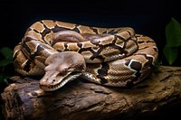 Reptile animal snake boa constrictor. AI generated Image by rawpixel.