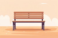 Bench furniture architecture tranquility. AI generated Image by rawpixel.
