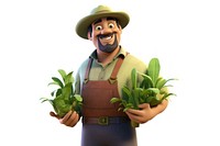 Gardening vegetable farmer adult. AI generated Image by rawpixel.