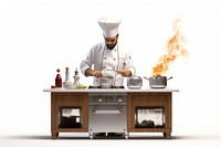 Kitchen chef cook restaurant. AI generated Image by rawpixel.