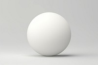 Sphere white ball egg. 