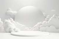 White cloud tranquility cloudscape design