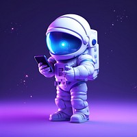 Astronomy astronaut purple space. 