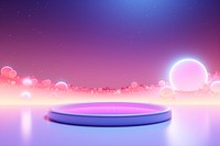 Light lighting purple night. AI generated Image by rawpixel.