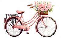 Bicycle vehicle flower wheel. 