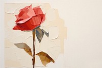 Rose art painting flower