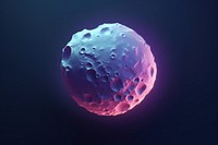 Sphere science purple shape. AI generated Image by rawpixel.