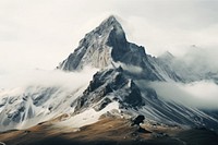 Landscape mountain outdoors nature. 