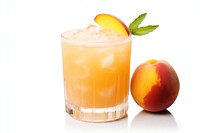 Peach cocktail fruit drink. AI generated Image by rawpixel.