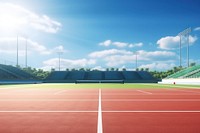 Sports tennis outdoors stadium. 